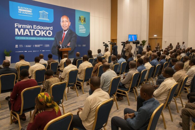 Matoko à l’Unesco : l’offensive congolaise