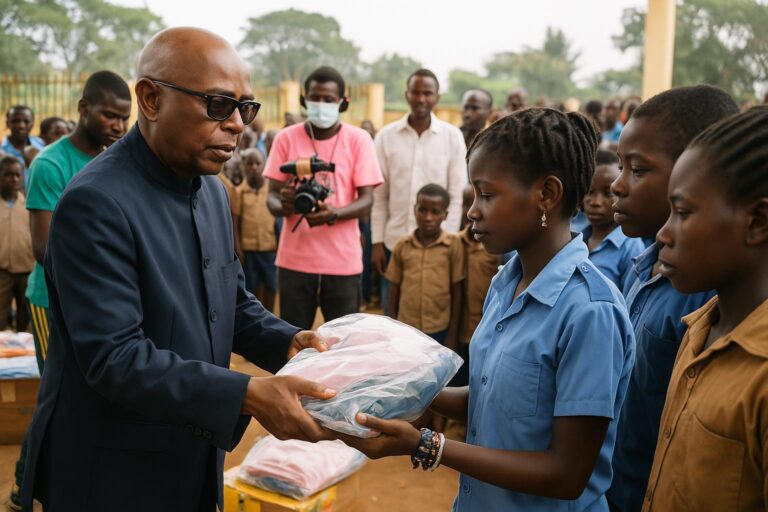 Kindamba: Isidore Mvouba dope la rentrée scolaire