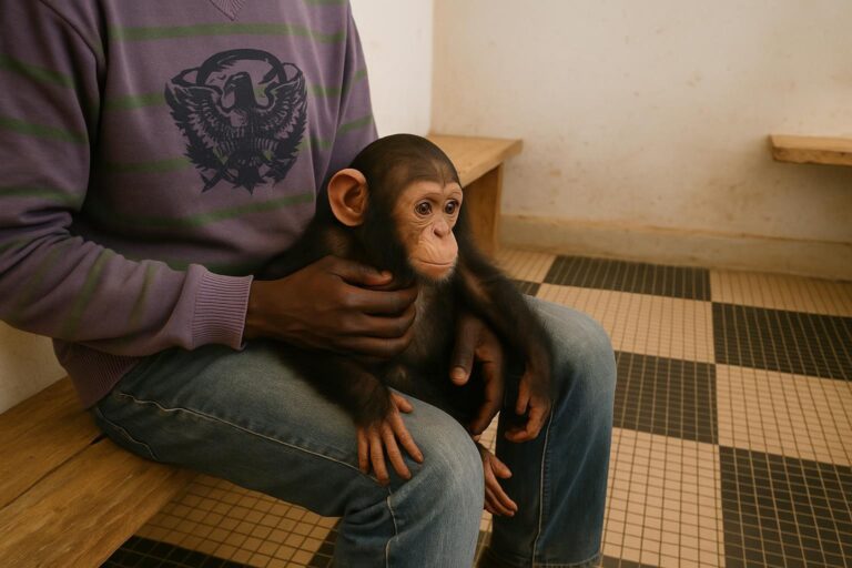 Nkayi : l’étonnante affaire du bébé chimpanzé