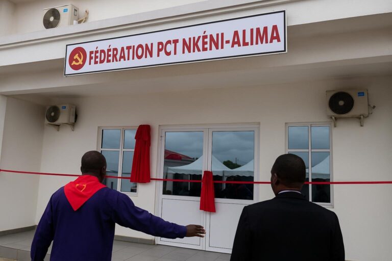 Gamboma : le nouveau QG du PCT fait sensation