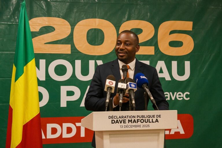 Présidentielle 2026 : Dave Mafoula lance le défi