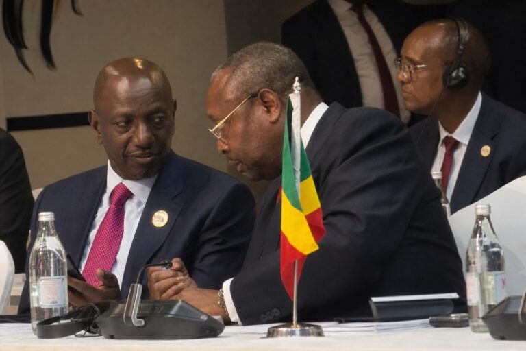 Nairobi : le Congo plaide pour un axe France-Afrique repensé