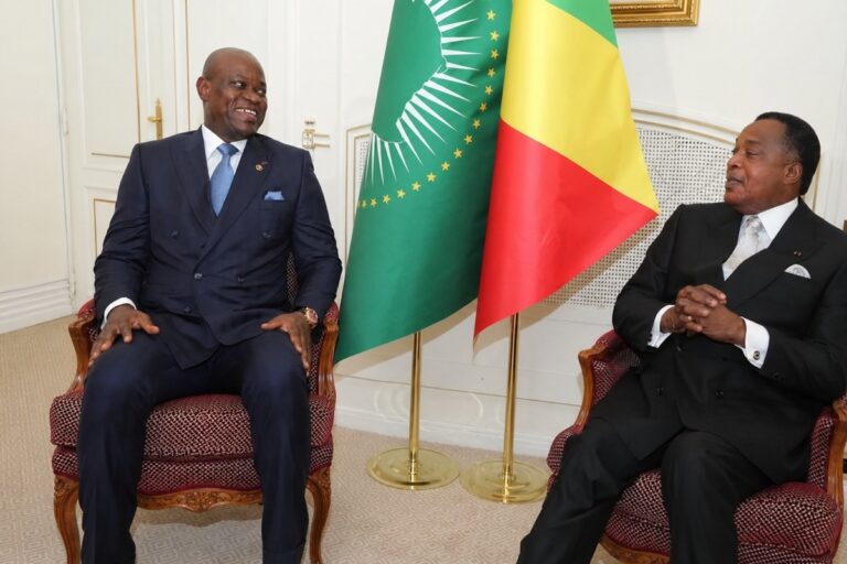 Sassou à Libreville : Brazzaville et Gabon resserrent les liens
